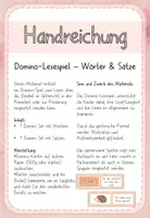 Vorschau - Spiele - Lesespiel Domino Herbst- Wörter lesen - Sätze lesen - Seite 1