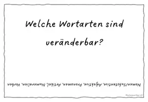 Vorschau - Spiele - Gesprächskärtchen: Wortarten - Seite 2