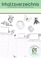 Vorschau - Arbeitsblätter - Inhaltsverzeichnis / Ordner /ab Klasse 5. - Deckblatt