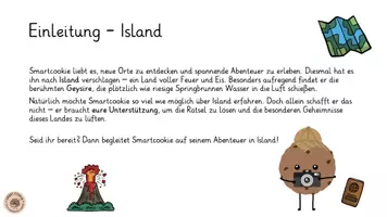 Vorschau - Arbeitsblätter - Smartcookie enteckt Island Präsentation + Arbeitsblätter - Seite 2