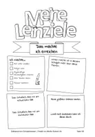 Vorschau - Arbeitsblätter - Zeitkapsel für das neue Schuljahr: Selbstreflexion, Lernziele und Zukunftsbrief - Seite 3