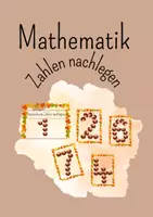 Vorschau - Stationenlernen - Mathematik Zahlen nachlegen - Deckblatt
