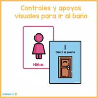 Vista previa - Decoración del aula - Controles y apoyos visuales para ir al baño - Portada