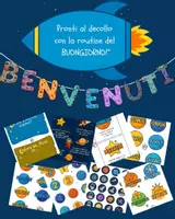 anteprima - Clipart / Immagini originali - CALENDARIO DEL GIORNO:LA NOSTRA ROUTINE SPAZIALE - Pagina di copertina