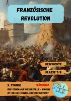 Vorschau - Stundenentwürfe - 5. Der Strum auf die Bastille - Französische Revolution - Deckblatt