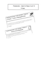 Vorschau - Aufgabenkarten - Probekochen - Deckblatt
