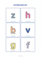 Voorbeeld - Magneettoppers letters en klanken - Pagina 3