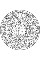 Vorschau - Arbeitsblätter - Mandala Herbst - Seite 2