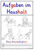 Vorschau - Stundenentwürfe - Aufgaben im Haushalt Klasse 1 & 2 ARBEITSHEFT differenziert - Seite 1