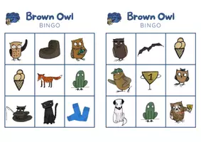 Προεπισκόπηση - Φύλλα εργασίας - Brown Owl (animals/rhymes) - MEGA BUNDLE - Σελίδα 1