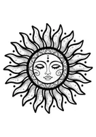 Vorschau - Arbeitsblätter - Mandalas Thema Sonnen - Grundschule - Bastelvorlagen - Seite 3