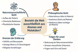Vorschau - Arbeitsblätter - Arbeitsblätter zum Thema "Besteht die Welt ausschließlich aus Atomen und Molekülen?" + Lösung & MP3 + Mindmap + Infografik - Seite 2