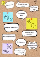 Vorschau - Poster - les phrases utiles en classe de français - Deckblatt