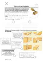 Vorschau - Arbeitsblätter - Holzverbindungen reine Holzverbindungen - Seite 1