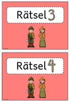 Vorschau - Stationenlernen - Escape Room - Zusammengesetzte Nomen (Klasse 3) #50mal50byextraklasse - Seite 3