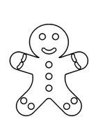 Vorschau - Arbeitsblätter - Ausmalbilder Thema Lebkuchenmänner - Grundschule - Bastelvorlagen - Seite 2
