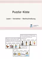 Vorschau - Spiele - Puzzlekiste: Lesen - verstehen - Rechtschreibung üben - Deckblatt