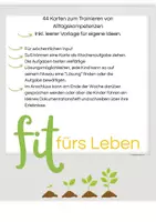 Vorschau - Aufgabenkarten - FitFürsLeben- Kartei Alltagskompetenzen - Deckblatt