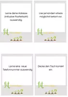 Vorschau - Aufgabenkarten - FitFürsLeben- Kartei Alltagskompetenzen - Seite 1