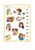 Voorbeeld - Aanvankelijk lezen - thema 1 (logico piccolo) - Pagina 2