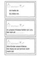 Vorschau - Arbeitsblätter - Kurze Abschreibtexte - Seite 2