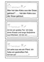 Vorschau - Arbeitsblätter - Kurze Abschreibtexte - Seite 3