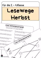 Vorschau - Stundenentwürfe - Materialpaket Lesespuren - Lesen und verstehen - Lesen üben - Seite 1