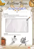 Vorschau - Arbeitsblätter - Antikes Rom - Stadtleben - Klasse 6 - Seite 3