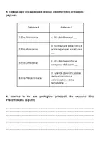 anteprima - Compiti in classe/Test - Esame: La scala temporale geologica (periodi geologici) - Pagina 2