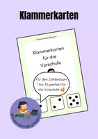 Vorschau - Spiele - Klammerkarten für die Vorschule - Seite 1