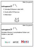 Vorschau - Arbeitsblätter - Nomen. Übungskartei - Seite 2