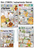 Vorschau - Mal- und Bastelvorlagen - Ausmalbild "Schule" in quer / Schulstart / Arbeitsunterlage / Mut-Poster - Seite 1