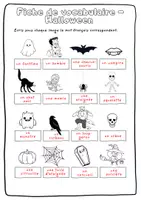 Vorschau - Arbeitsblätter - Fiche de vocabulaire - Halloween - Seite 2