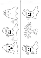 Vorschau - Mal- und Bastelvorlagen - Halloweenwindlichter basteln mit dem Öltrick - Seite 2