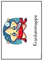 Vorschau - Anderer Materialtyp - Krankenmappe/ Krankenpost Kopiervorlage - Deckblatt - Seite 2