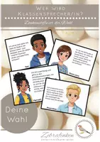 Vorschau - Arbeitsblätter - Wer wird Klassensprecher/in? Impulse vor der Wahl - Deckblatt
