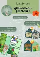 Vorschau - Anderer Materialtyp - Schulstart/ Willkommensgeschenke Schüler - Deckblatt