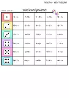 Vorschau - Spiele - 1. Klasse - Mathe-Würfelspiel - ZR20 - Seite 3