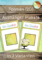 Vorschau - Poster - Formen - Aushänge - Deckblatt