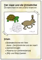 Vorschau - Arbeitsblätter - Materialpaket XL. Fabeln - Seite 1