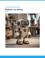Vorschau - Unterrichtsreihen - Roboter im Alltag – Informatik-Unterrichtsmaterial für die Sekundarstufe I - Deckblatt