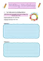 Vorschau - Arbeitsblätter - Writing Workshop - Deckblatt