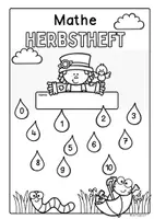 Vorschau - Unterrichtsreihen - Übungsheft Mathe 1. Klasse Herbst, Arbeitsblätter ZR 10 - Seite 3