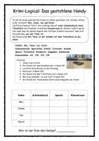 Vorschau - Spiele - Krimi-Logicals # Krimi-Rätsel # Denksportaufgaben # Leserätsel # Logikrätsel - Seite 3
