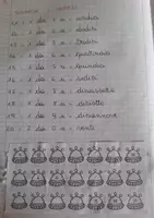 anteprima - Esercizi - Ripasso dei numeri 0 - 20 - inizio classe seconda - Pagina 1