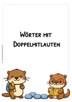 Vorschau - Arbeitsblätter - SET - Rechtschreiben „Doppelmitlaute“ - Legematerial, Lernheft - Seite 3