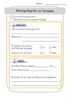 Vorschau - Arbeitsblätter - Arbeitsblätter zum Thema Judentum - Seite 3