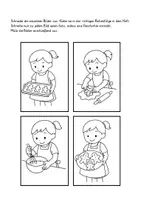 Vorschau - Arbeitsblätter - Bildergeschichte Winter schreiben einfach Adventszeit - Seite 2