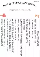 anteprima - Materiale di supporto/inclusione - pensieri gentili e motivazionali - Pagina 1