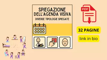 anteprima - Materiale di supporto/inclusione - DIVERSE TIPOLOGIE DI AGENDA VISIVA - Pagina di copertina